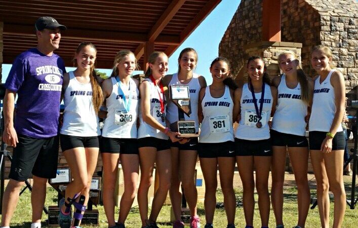 Spring Creek cross country runners up